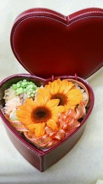 ひまわりのプリザ♪｜「花曜日」　（奈良県橿原市の花キューピット加盟店 花屋）のブログ