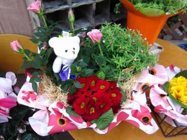 上にまいりま～す♪｜「花曜日」　（奈良県橿原市の花キューピット加盟店 花屋）のブログ
