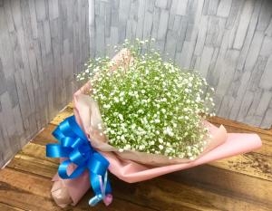 かすみ草の花束｜「花曜日」　（奈良県橿原市の花キューピット加盟店 花屋）のブログ